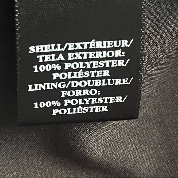 Ann Taylor Windowpane Jacquard Topper Jacket Coat White Black Size S - Picture 10 of 13